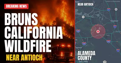 California wildfire reported in Alameda County