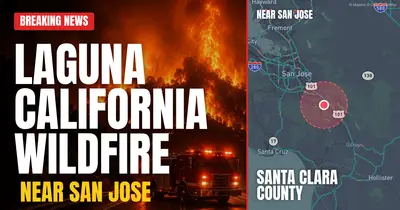 California wildfire reported in Santa Clara County