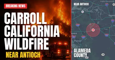 California wildfire reported in Alameda County