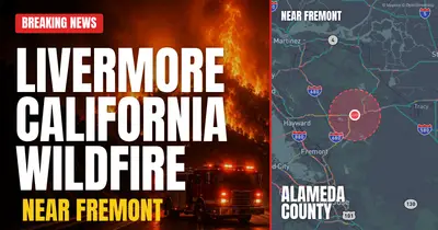 California wildfire reported in Alameda County