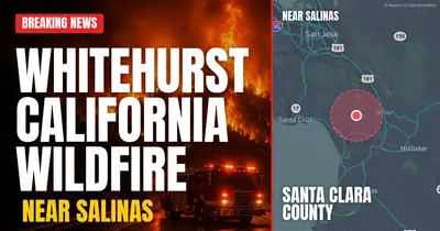 California wildfire reported in Santa Clara County