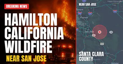 California wildfire reported in Santa Clara County