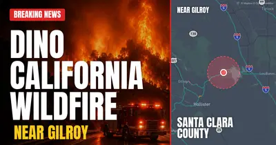 California wildfire reported in Santa Clara County