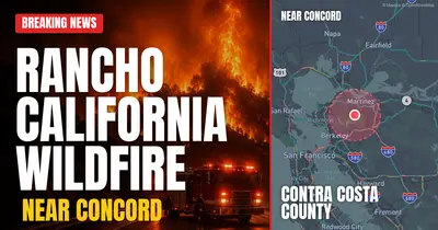 California wildfire reported in Contra Costa County
