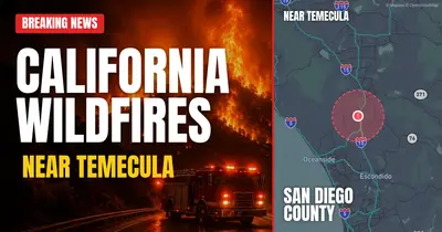 California wildfire reported in San Diego County