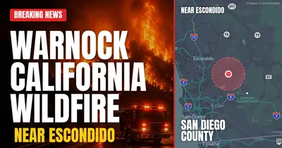 California wildfire reported in San Diego County