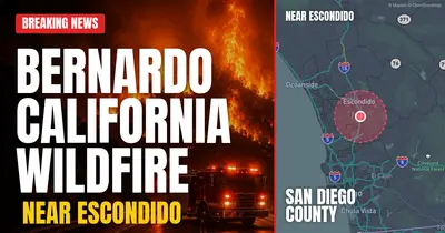 California wildfire reported in San Diego County