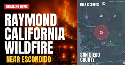 California wildfire reported in San Diego County