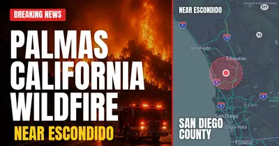 California wildfire reported in San Diego County