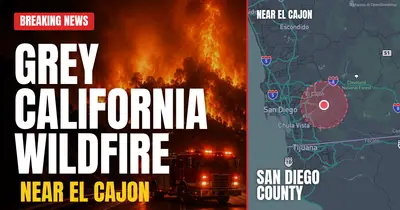 California wildfire reported in San Diego County