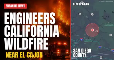 California wildfire reported in San Diego County