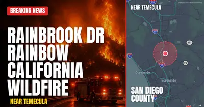 California wildfire reported in San Diego County