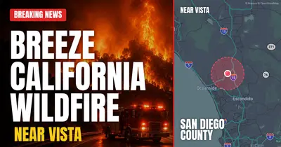 California wildfire reported in San Diego County