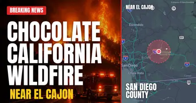 California wildfire reported in San Diego County