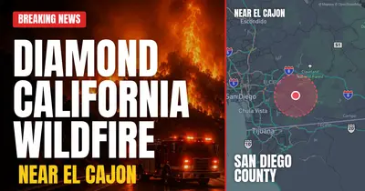 California wildfire reported in San Diego County
