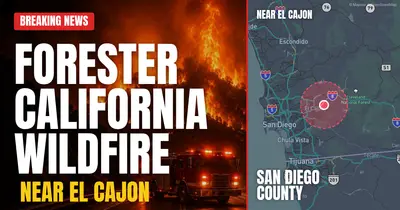 California wildfire reported in San Diego County