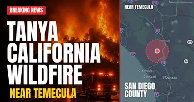 California wildfire reported in San Diego County