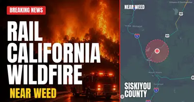 California wildfire reported in Siskiyou County