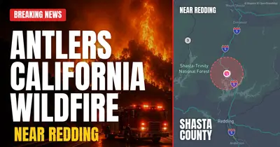 California wildfire reported in Shasta County