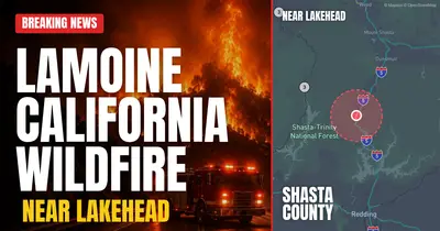 California wildfire reported in Shasta County