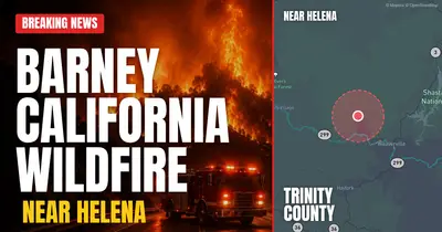 California wildfire reported in Trinity County