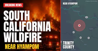 California wildfire reported in Trinity County