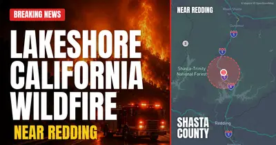 California wildfire reported in Shasta County