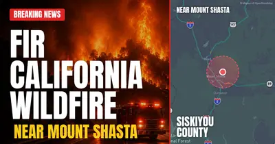 California wildfire reported in Siskiyou County