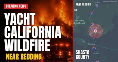 California wildfire reported in Shasta County
