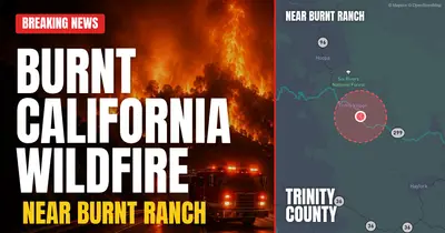 California wildfire reported in Trinity County