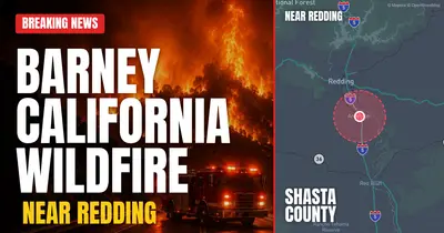 California wildfire reported in Shasta County