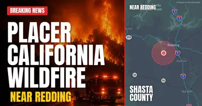 California wildfire reported in Shasta County