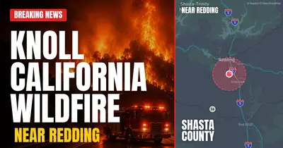 California wildfire reported in Shasta County