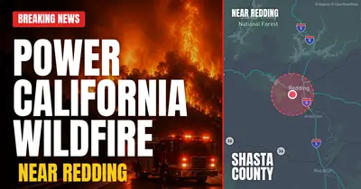 California wildfire reported in Shasta County