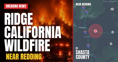 California wildfire reported in Shasta County