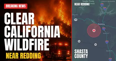 California wildfire reported in Shasta County
