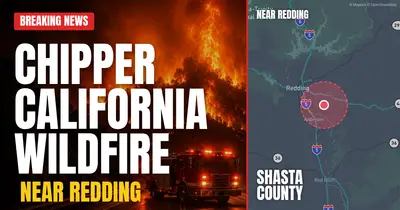 California wildfire reported in Shasta County