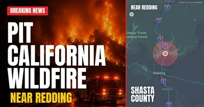 California wildfire reported in Shasta County