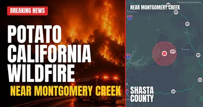 California wildfire reported in Shasta County