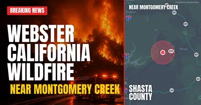 California wildfire reported in Shasta County