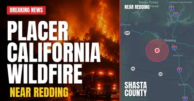 California wildfire reported in Shasta County