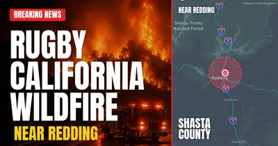 California wildfire reported in Shasta County