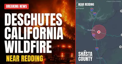 California wildfire reported in Shasta County