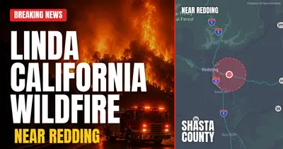 California wildfire reported in Shasta County
