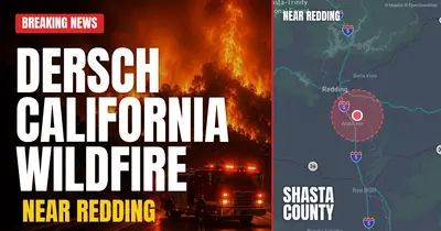 California wildfire reported in Shasta County