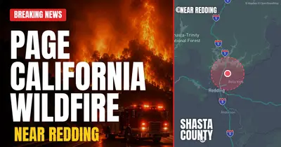 California wildfire reported in Shasta County