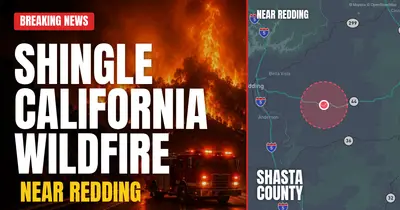 California wildfire reported in Shasta County