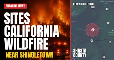 California wildfire reported in Shasta County