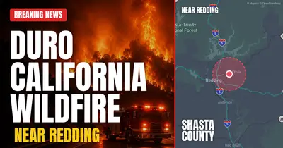 California wildfire reported in Shasta County