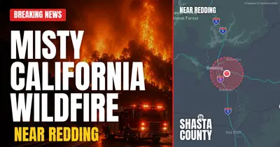 California wildfire reported in Shasta County